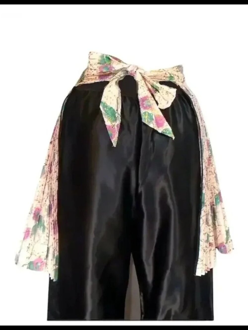 50s Vintage Atomic Pleated Half Apron Pinup Girl Photoshoot NWOT - Picture 4 of 9